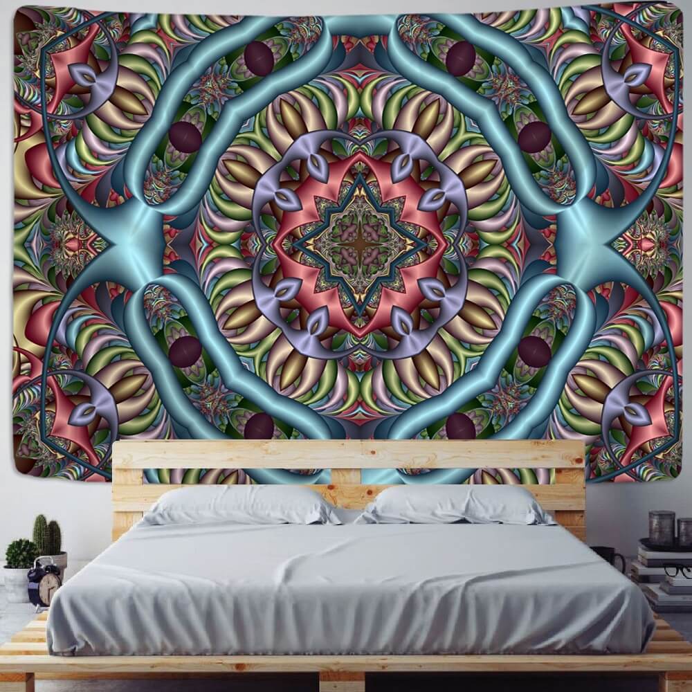 Mandala Design Tapestry Wall Hanging - Bohemian Tapestry